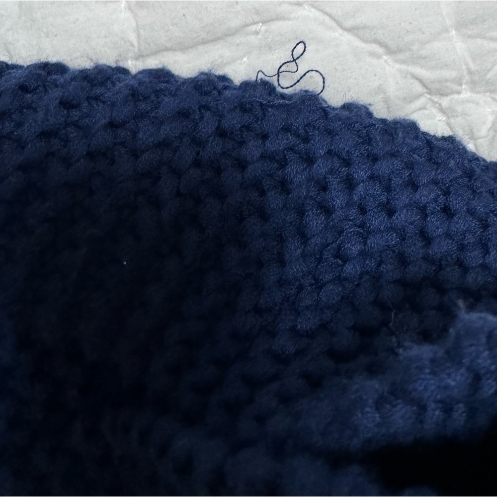 UGG Blue Knit Infinity Scarf - Picture 9 of 12